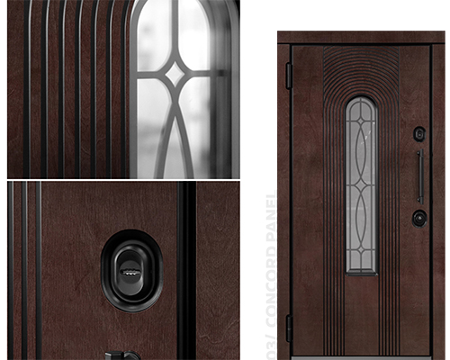 Concord Panel «Либерика», патина черная
