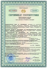 сертификат стальная линия 2011г 3